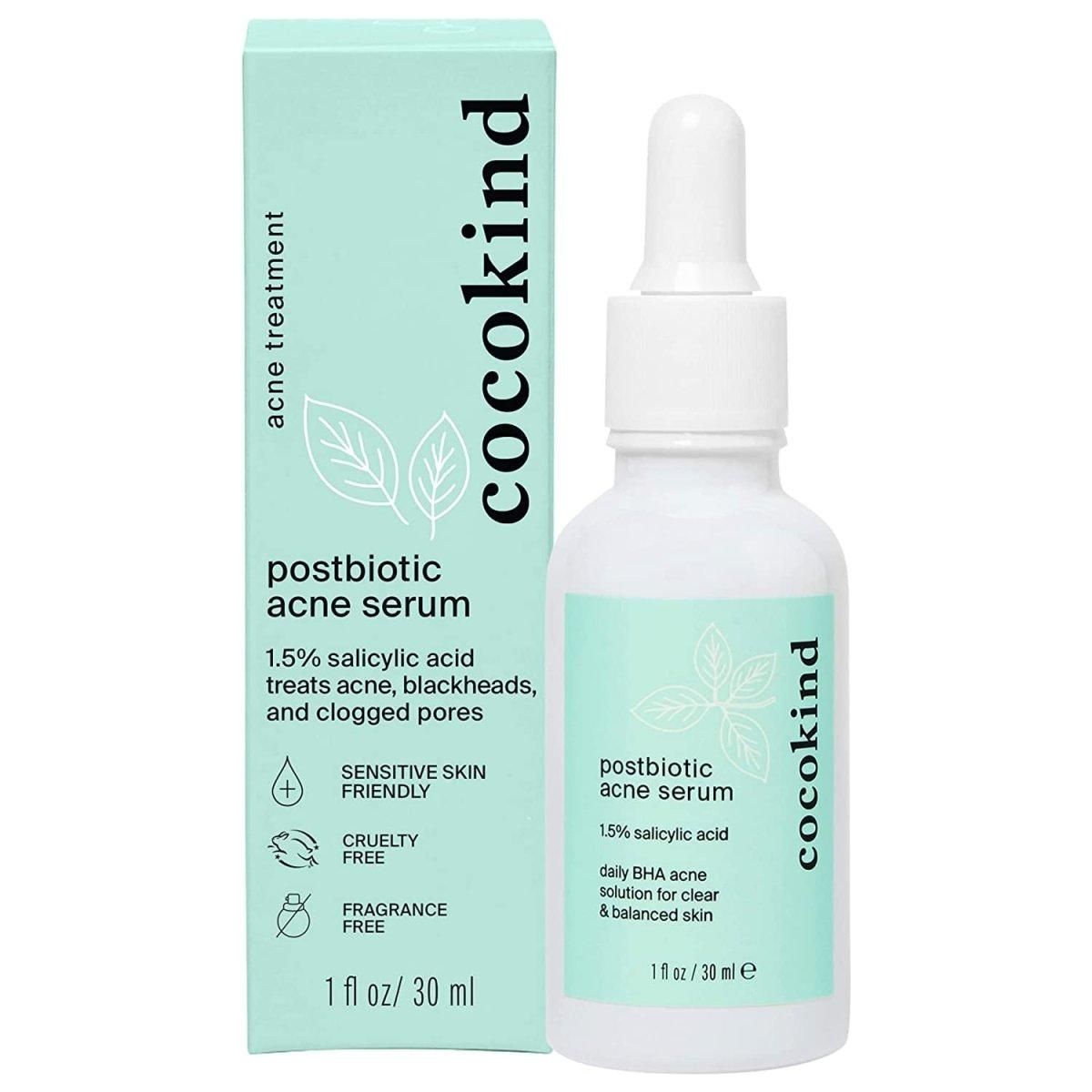 Cocokind Postbiotic Acne Serum - 30ml - Glam Global UK