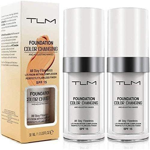 Color Changing Foundation(2 Pack) - 30ml - Glam Global UKTLM