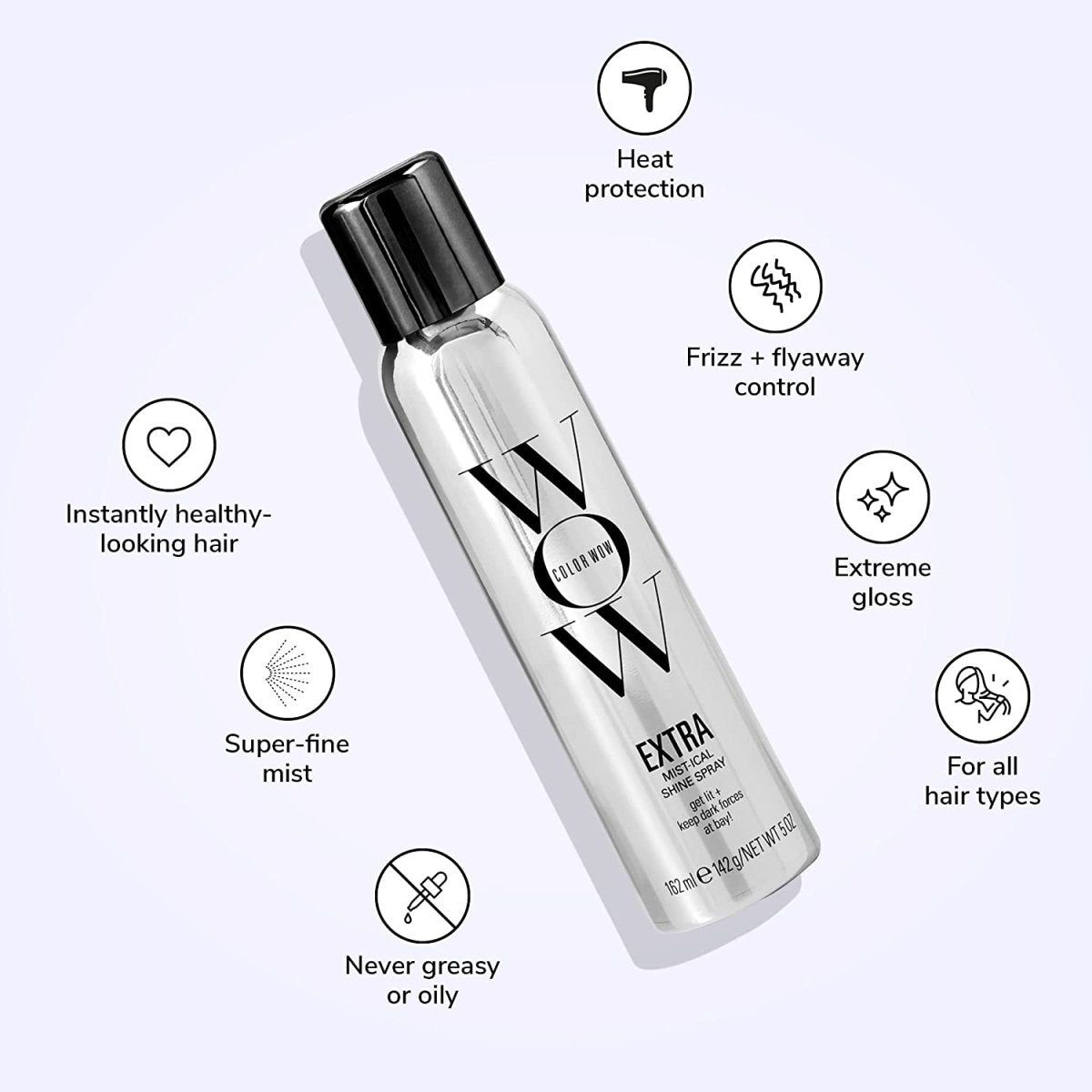Color Wow | Extra Mist-ical Shine Spray 162ml - DG International Ventures Limited