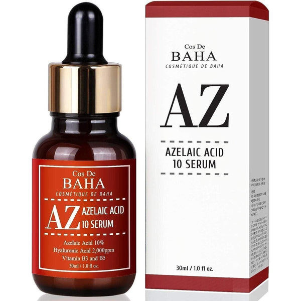 Cos De Baha Azelaic Acid 10% Facial Serum with Niacinamide - 30ml - Glam Global UKCos De Baha