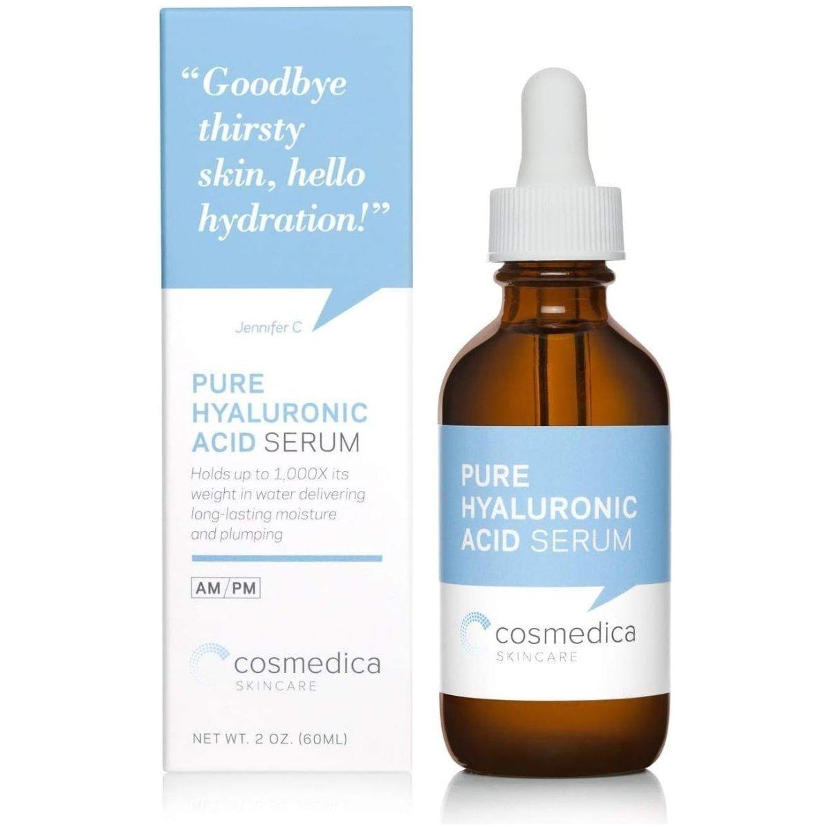 Cosmedica Skincare Pure Hyaluronic Acid Serum - 60ml - Glam Global UK