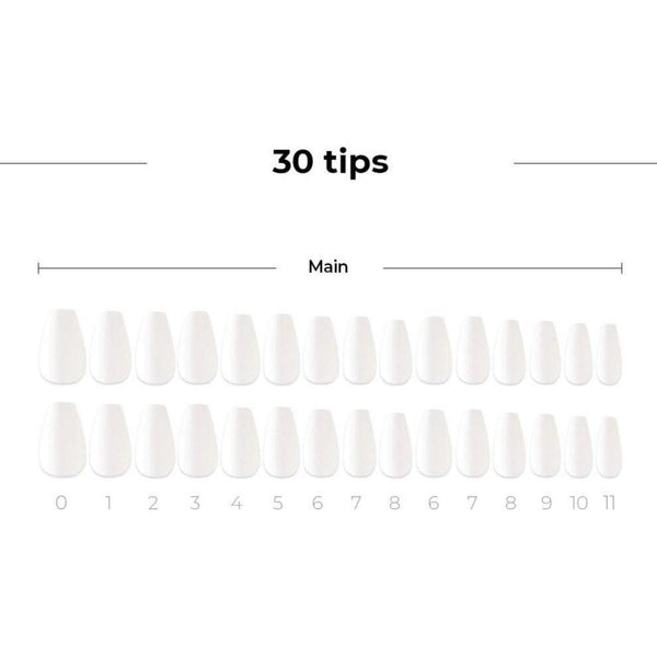 DASHING DIVA MAGIC PRESS DESIGN - 30 Tips #Titanium Chic White | Easy, Stylish Gel Nails - Glam Global UKDASHING DIVA