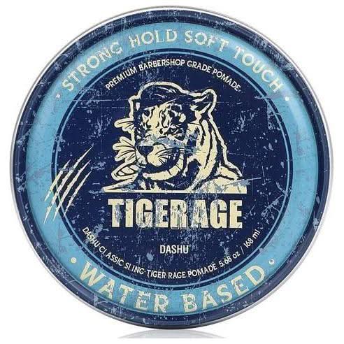 DASHU Classic Tigerage Pomade Water Based Strong Hold Hair Styling Wax For Men 168ml - Glam Global UKDASHU