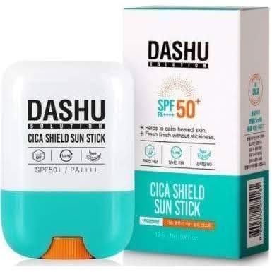 DASHU Solution Cica Shield Sun Stick SPF50+ PA++++ 19g - Glam Global UKDASHU