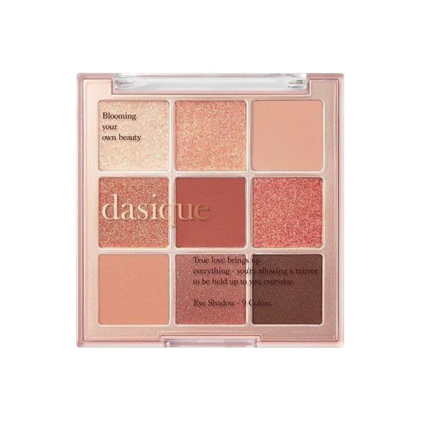 dasique Shadow Palette 9 Colors 7g #02 Rose Petal - Glam Global UKdasique