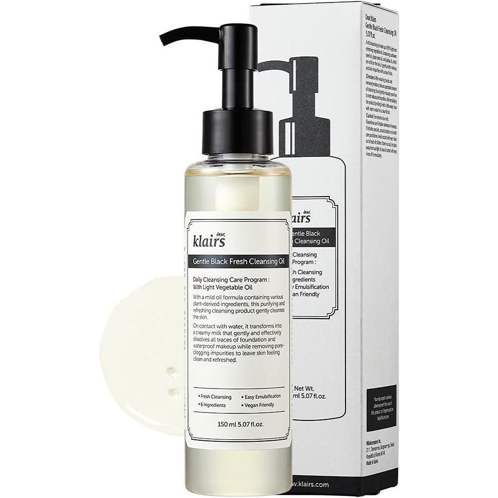 Dear Klairs - Gentle Black Fresh Cleansing Oil - 150 ml - DG International Ventures Limited