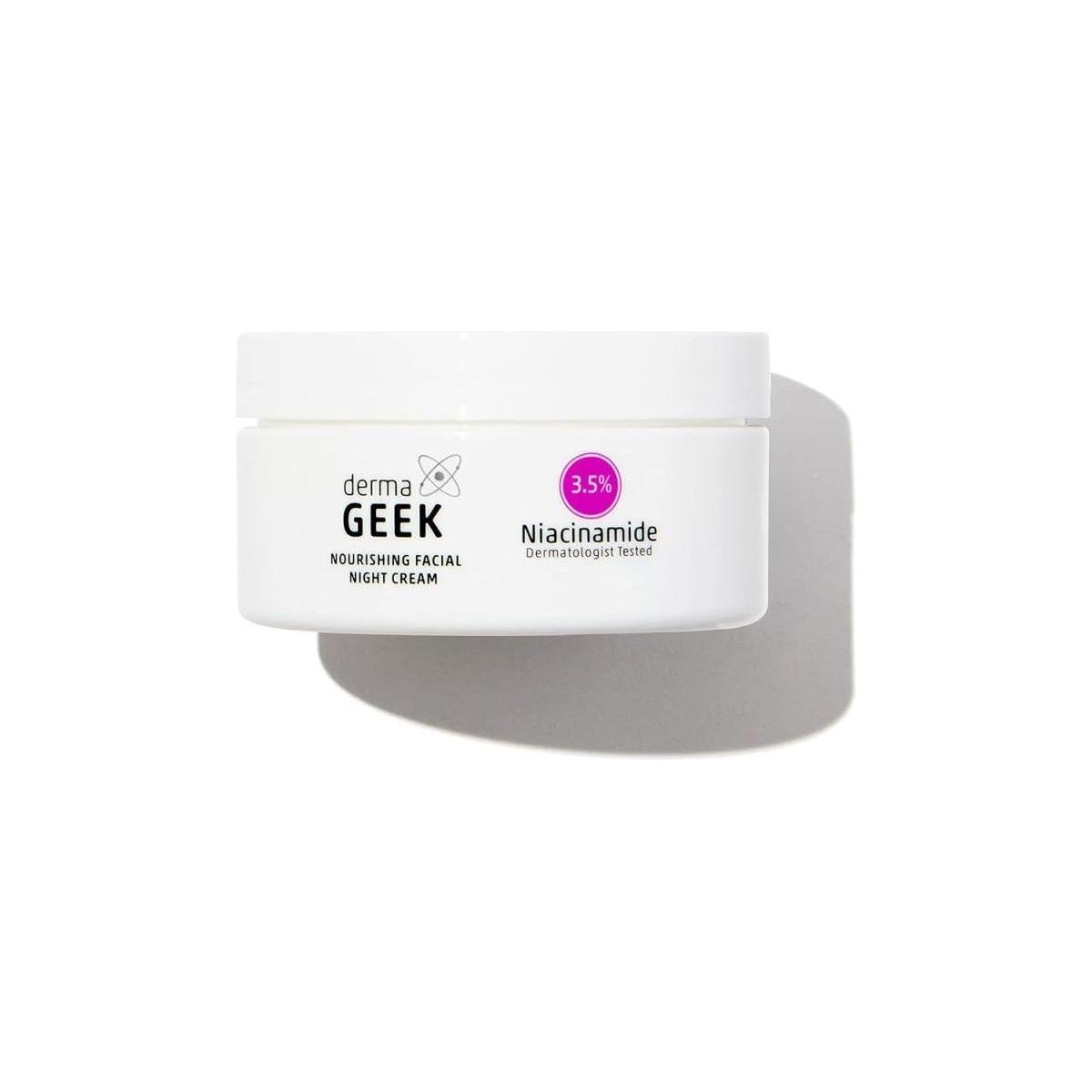 dermaGEEK Nourishing Facial Night Cream with Niacinamide 3.5% - 50ml - DG International Ventures Limited