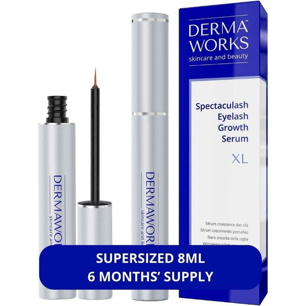 Dermaworks Supersize Spectaculash Advanced Eyelash Growth Serum - 8ml - Glam Global UKDermaworks