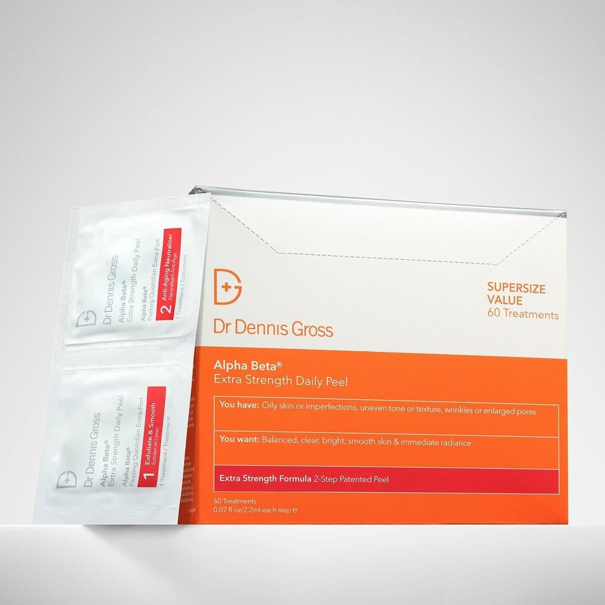 Dr Dennis Gross Alpha Beta Extra Strength Daily Peel - 60 pack - Glam Global UK