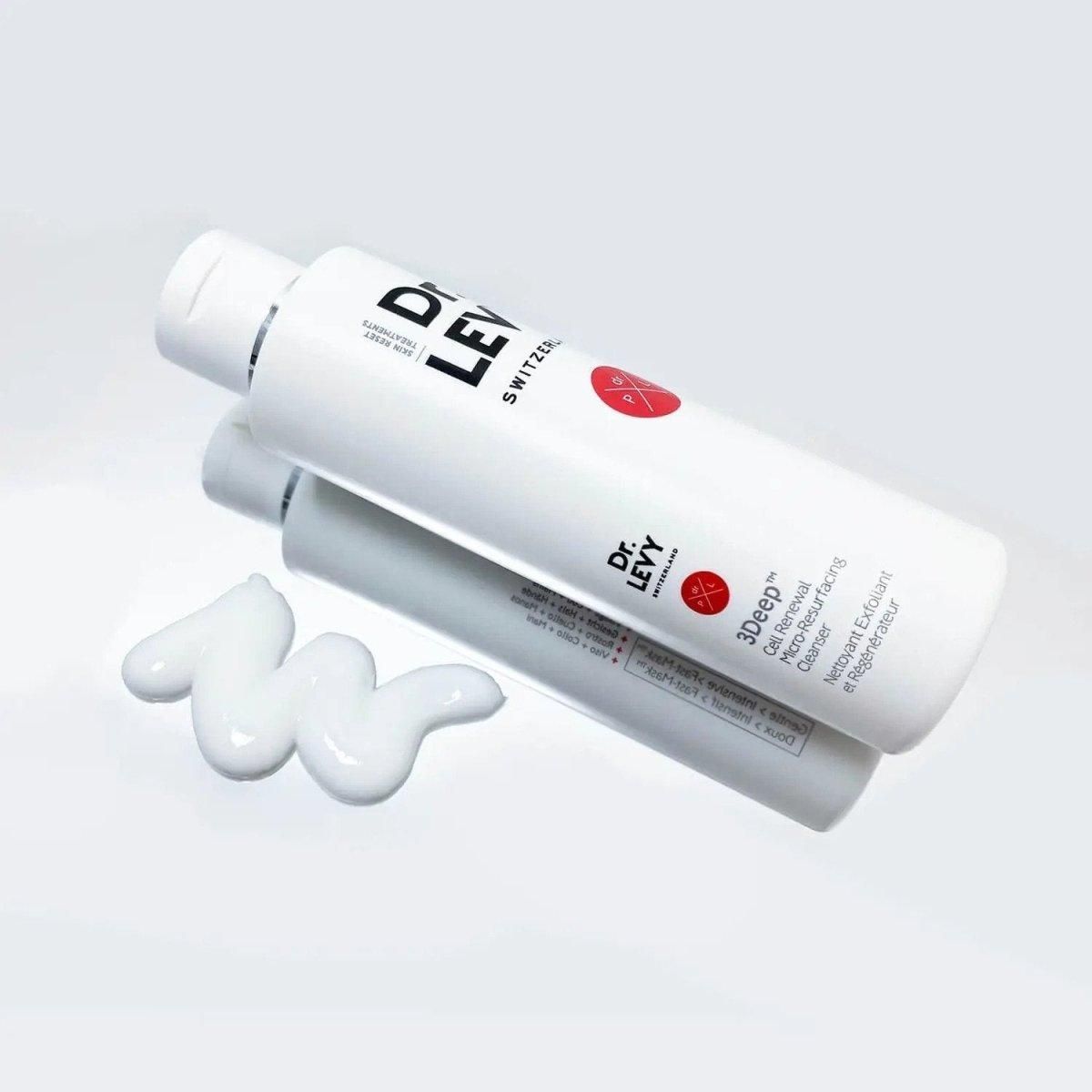 Dr LEVY Switzerland | 3Deep Cell Renewal Micro-Resurfacing Cleanser - DG International Ventures Limited