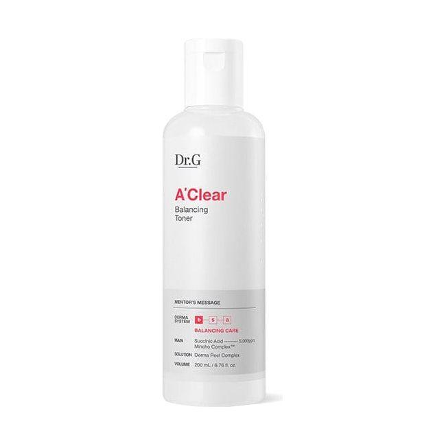 Dr.G A' Clear Balancing Toner 200ml - Glam Global UK