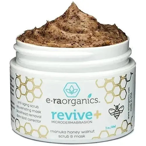 E-raOrganics Microdermabrasion Manuka Honey Walnut Scrub - 60ml - Glam Global UK