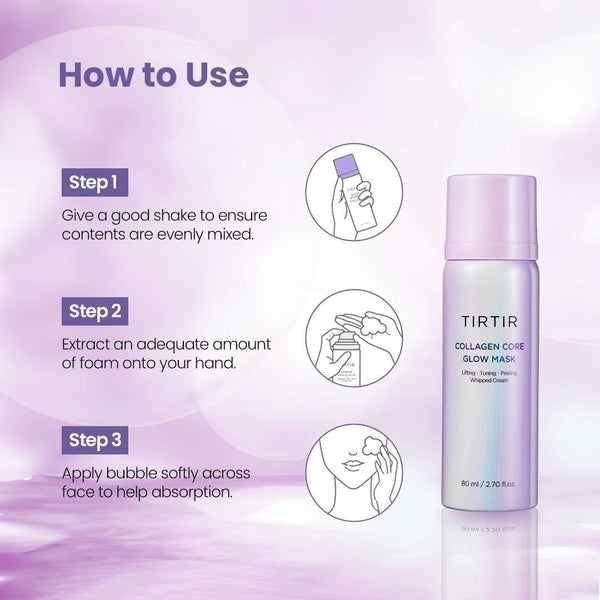 Tirtir Collagen Core Glow Mask 40ml - Glam Global UKTirtir