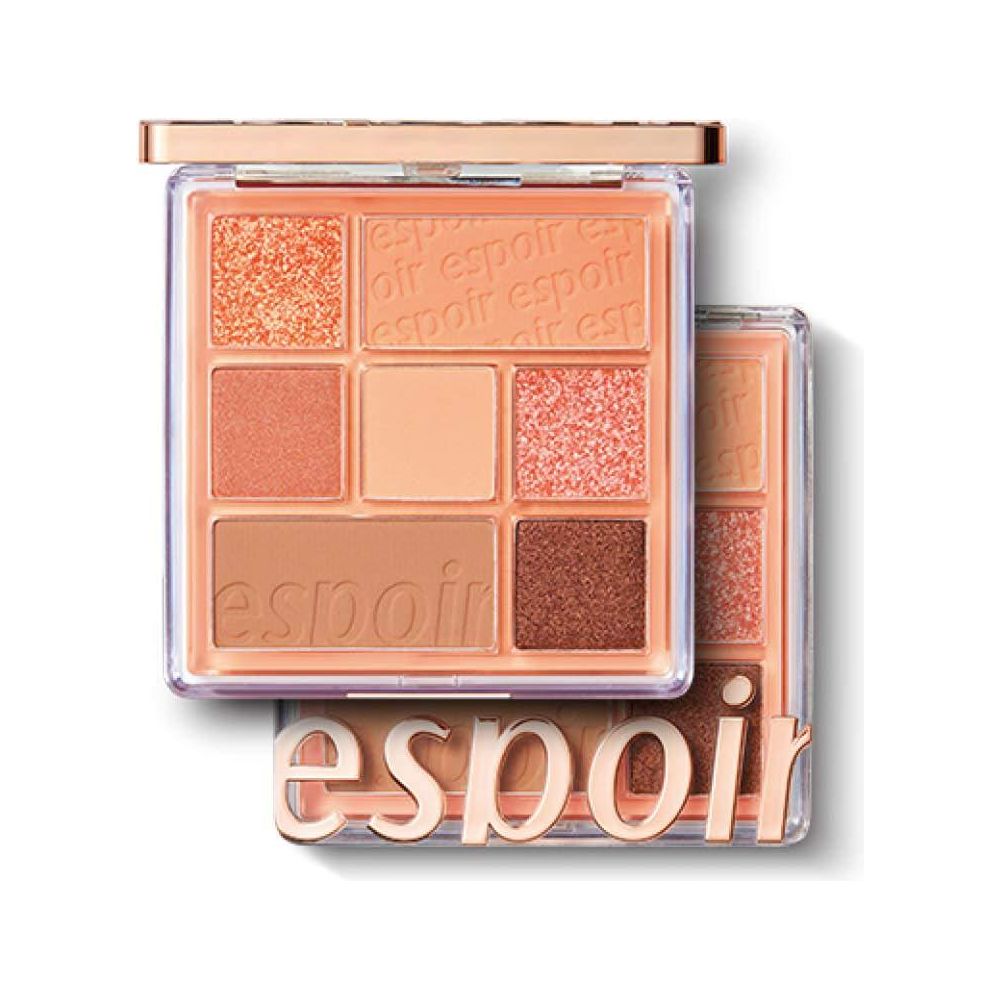 espoir Real Eye Palette #1 Peachy Like (Warm Peach Color Filter) 10g - Glam Global UK