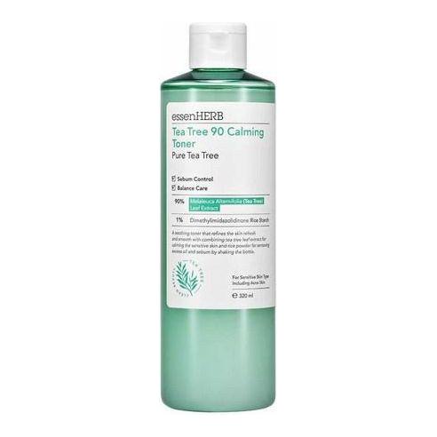 essenHERB Tea Tree 90 Calming Toner 320ml - Glam Global UK