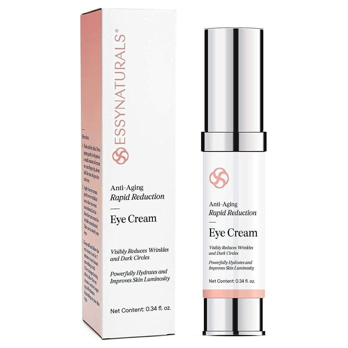 Essy Naturals Anti-Aging Rapid Reduction Eye Cream - 10ml - Glam Global UK