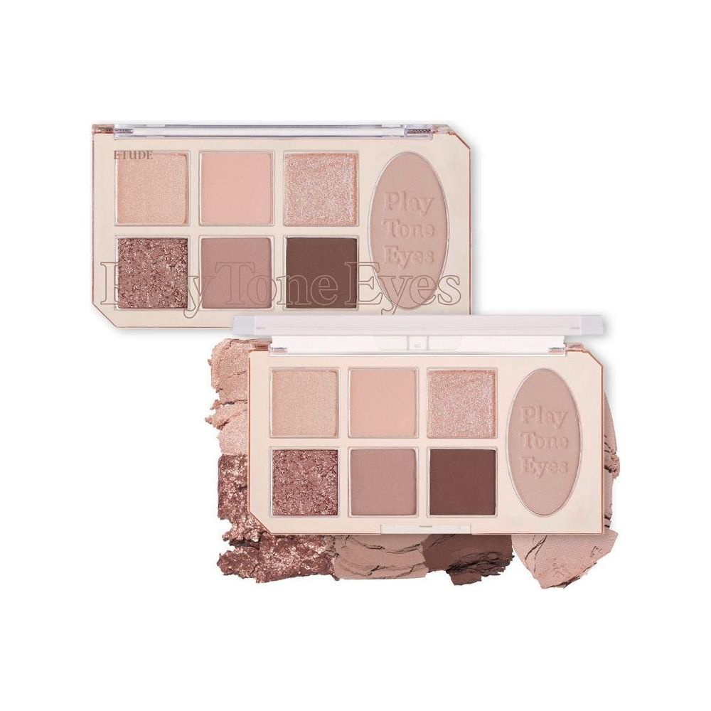 ETUDE HOUSE Play Tone Eye Palette 6.4g #Nude Milk Tea - Glam Global UK