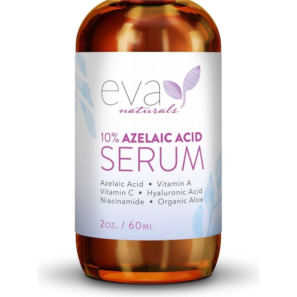 Eva Naturals Azelaic Acid 10% Facial Serum - 60ml (Big Bottle) - DG International Ventures Limited