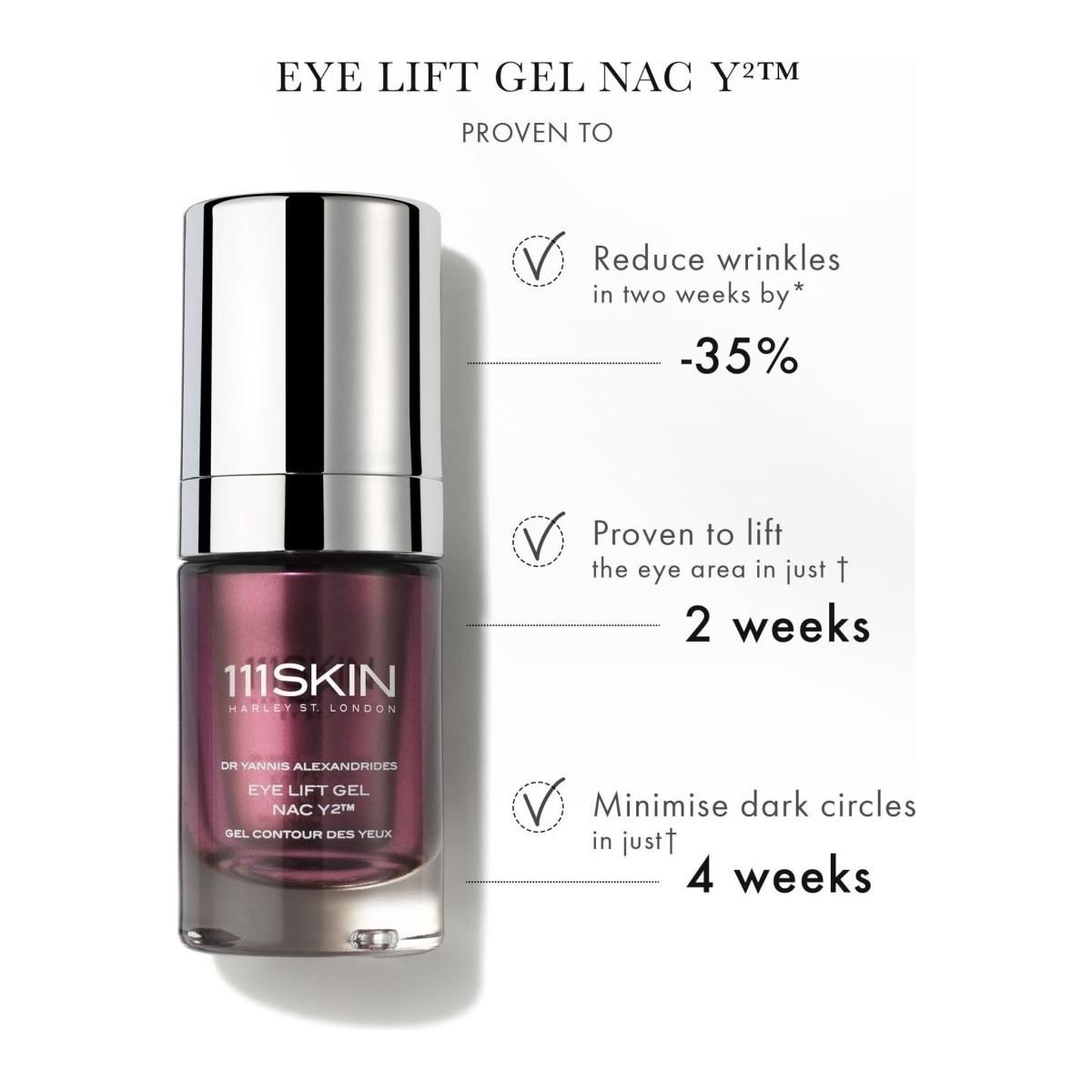 Eye Lift Gel NAC Y2 - Glam Global UK