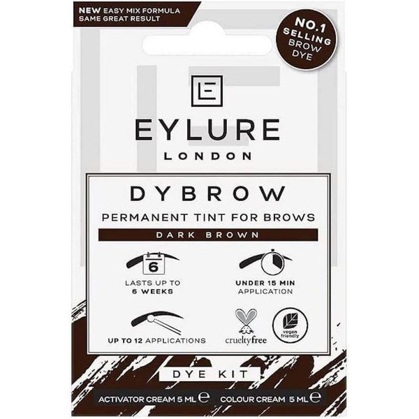 Eylure DYBROW Eyebrow Dye Kit - Intense and Defined Brows - Brown - Glam Global UKEylure