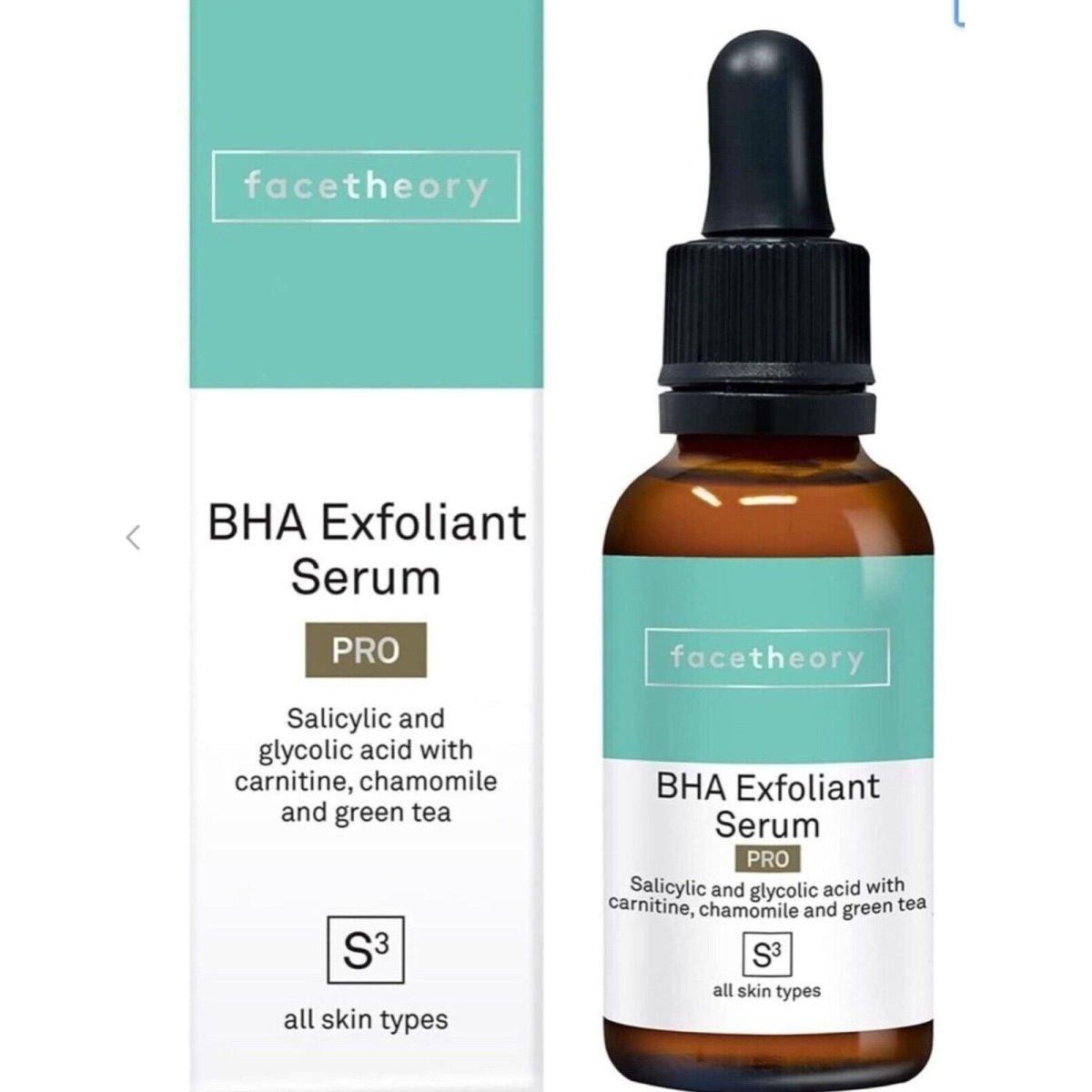 facetheory BHA Exfoliating Serum S3 Pro - 30ml - Glam Global UK