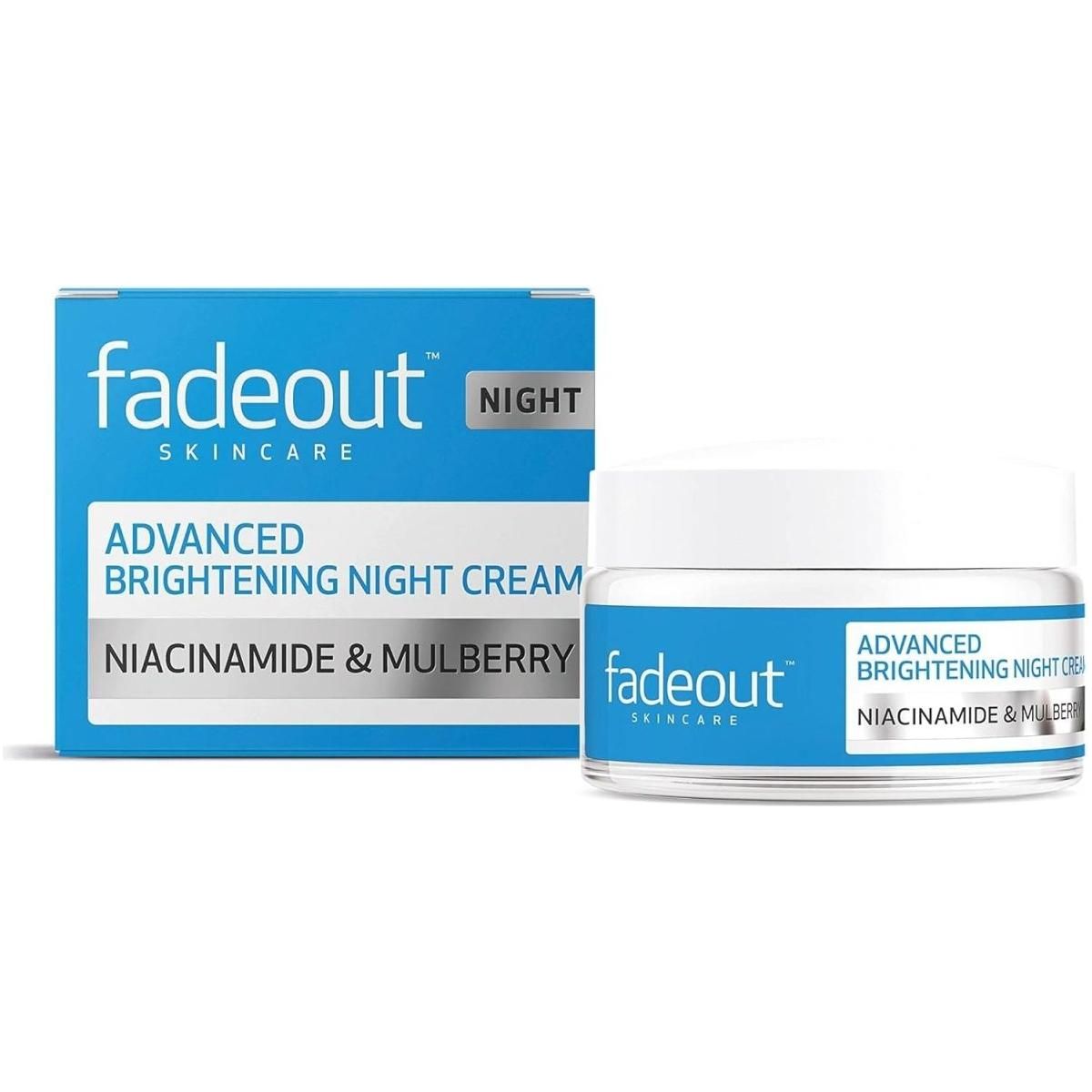 Fade Out ADVANCED + Age Protection Even Skin Tone Night Cream - 50ml - DG International Ventures Limited