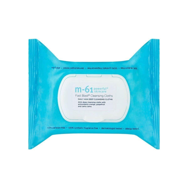 M - 61 Fast Blast Cleansing Cloths - 30 Treatments - Glam Global UKM - 61