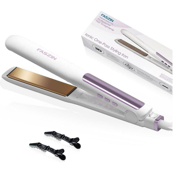 Faszin Professional Ionic One Pass Styling Iron - Glam Global UKFaszin