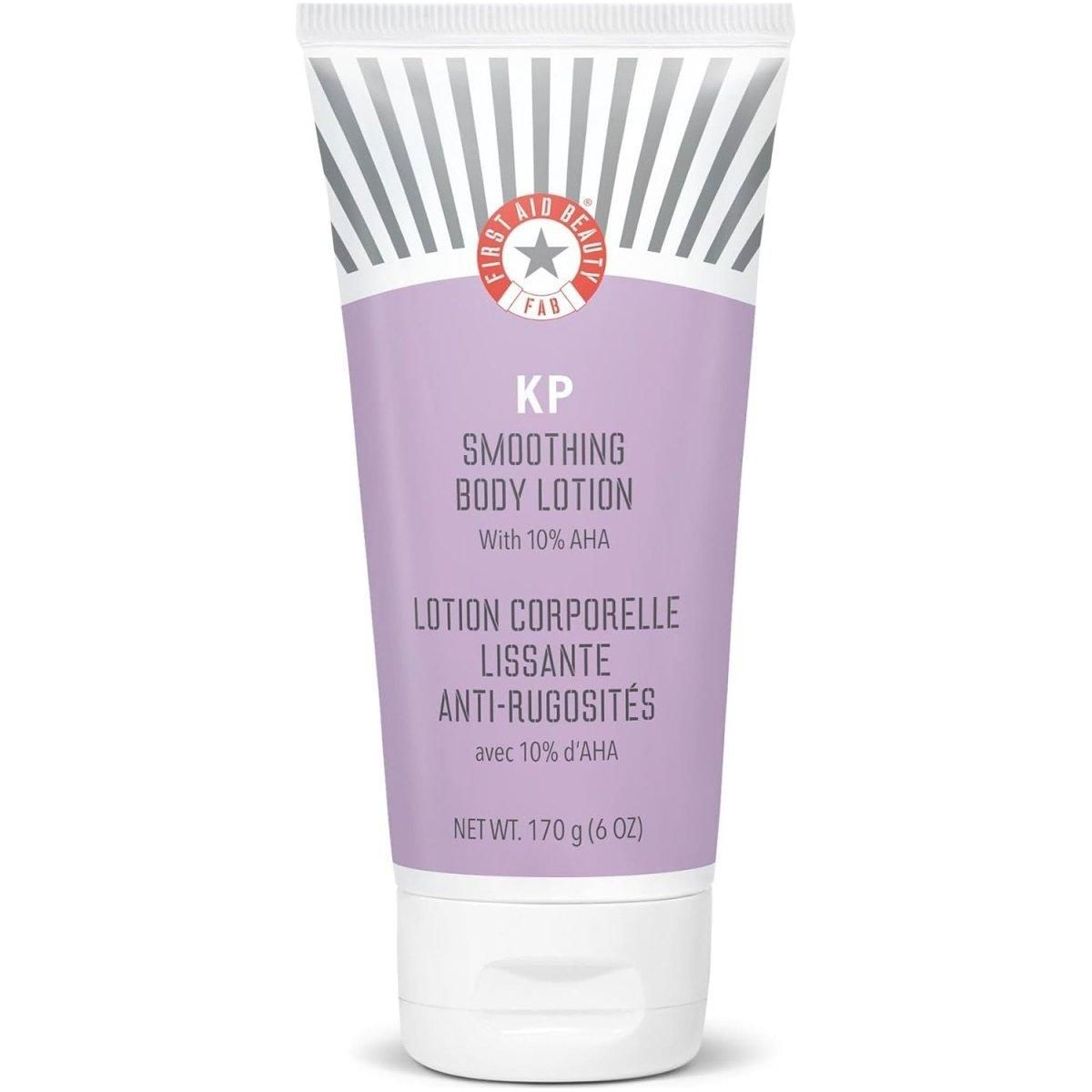 First Aid Beauty KP Bump Eraser Body Scrub - Vegan, 10% AHA - 170g - DG International Ventures Limited