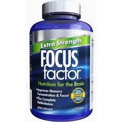 Focus Factor Nutrition for the Brain - 120 Count - Glam Global UK