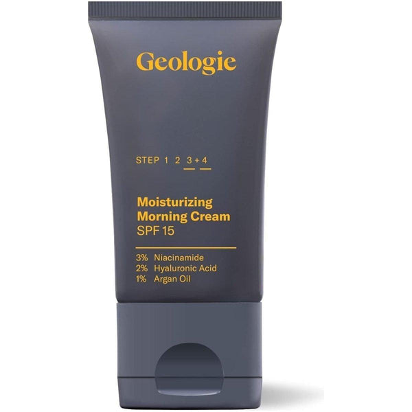 Geologie Men's Face Moisturizer with Anti - Aging SPF - 60ml - Glam Global UKGeologie