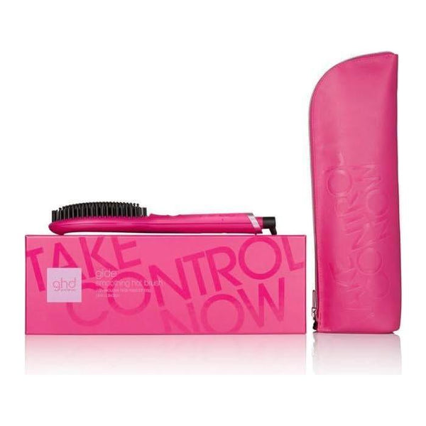 ghd Glide Hot Brush Orchid Pink - Glam Global UKghd