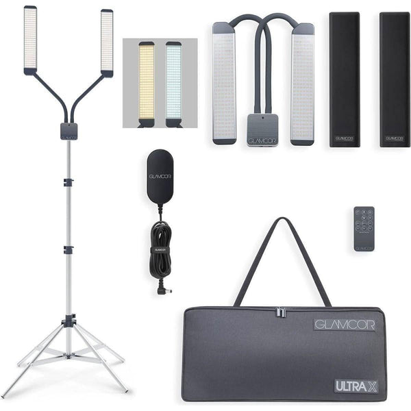 GLAMCOR Professional Ultra X Portable LED Lighting Kit - Glam Global UKGLAMCOR