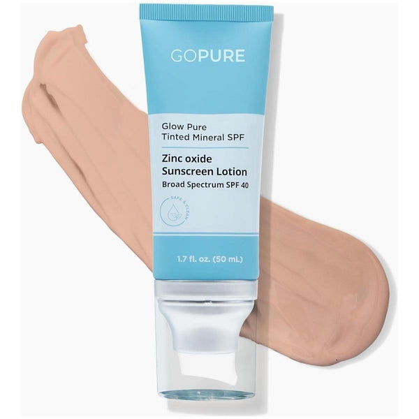 Glow Pure Tinted Mineral SPF 40 PA +++ - 50ml - Glam Global UKGlow Pure