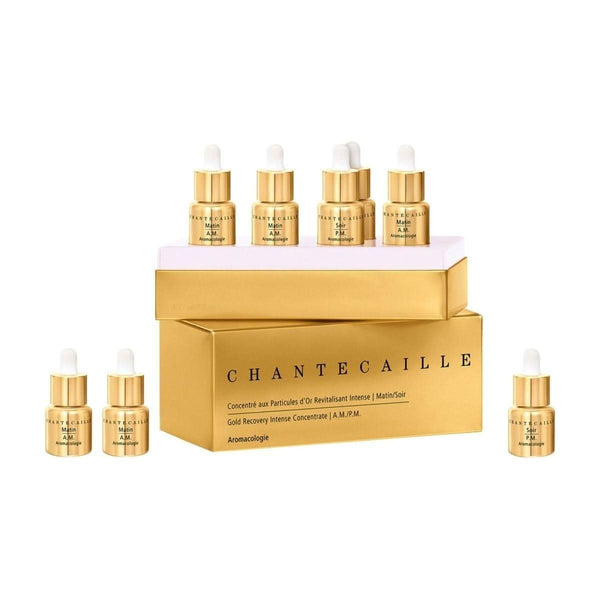 Chantecaille Gold Recovery Intense Concentrate A.M./P.M. | 24K Gold - Infused Day & Night Serum Duo - Glam Global UKChantecaille
