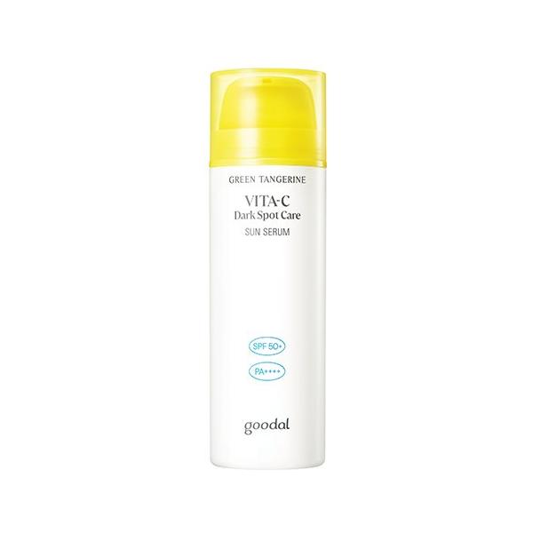 goodal Green Tangerine Vita - C Dark Spot Care Sun Serum SPF50+ PA++++ 50ml - Glam Global UKgoodal