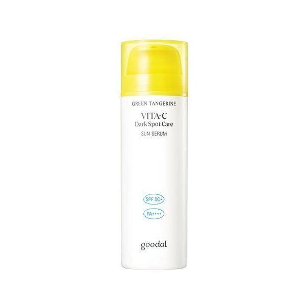 goodal Green Tangerine Vita - C Dark Spot Care Sun Serum SPF50+ PA++++ 50ml - Glam Global UKgoodal