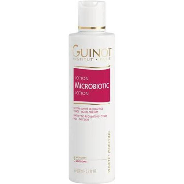 Guinot Purifying Microbiotic Lotion Oily Skin 200ml - Glam Global UKGuinot