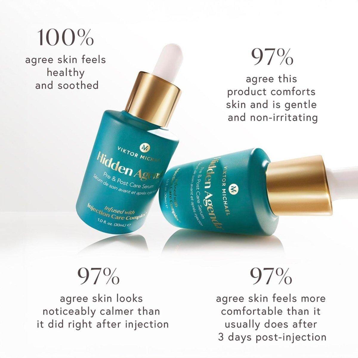 Hidden Agenda Pre and Post Injection Care Serum - Glam Global UK