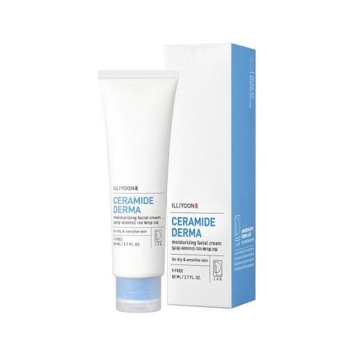ILLIYOON Ceramide Derma Moisturizing Facial Cream 80ml - Glam Global UK