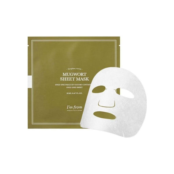 I'm from Mugwort Sheet Mask 20ml X 10ea - Glam Global UKI'm from