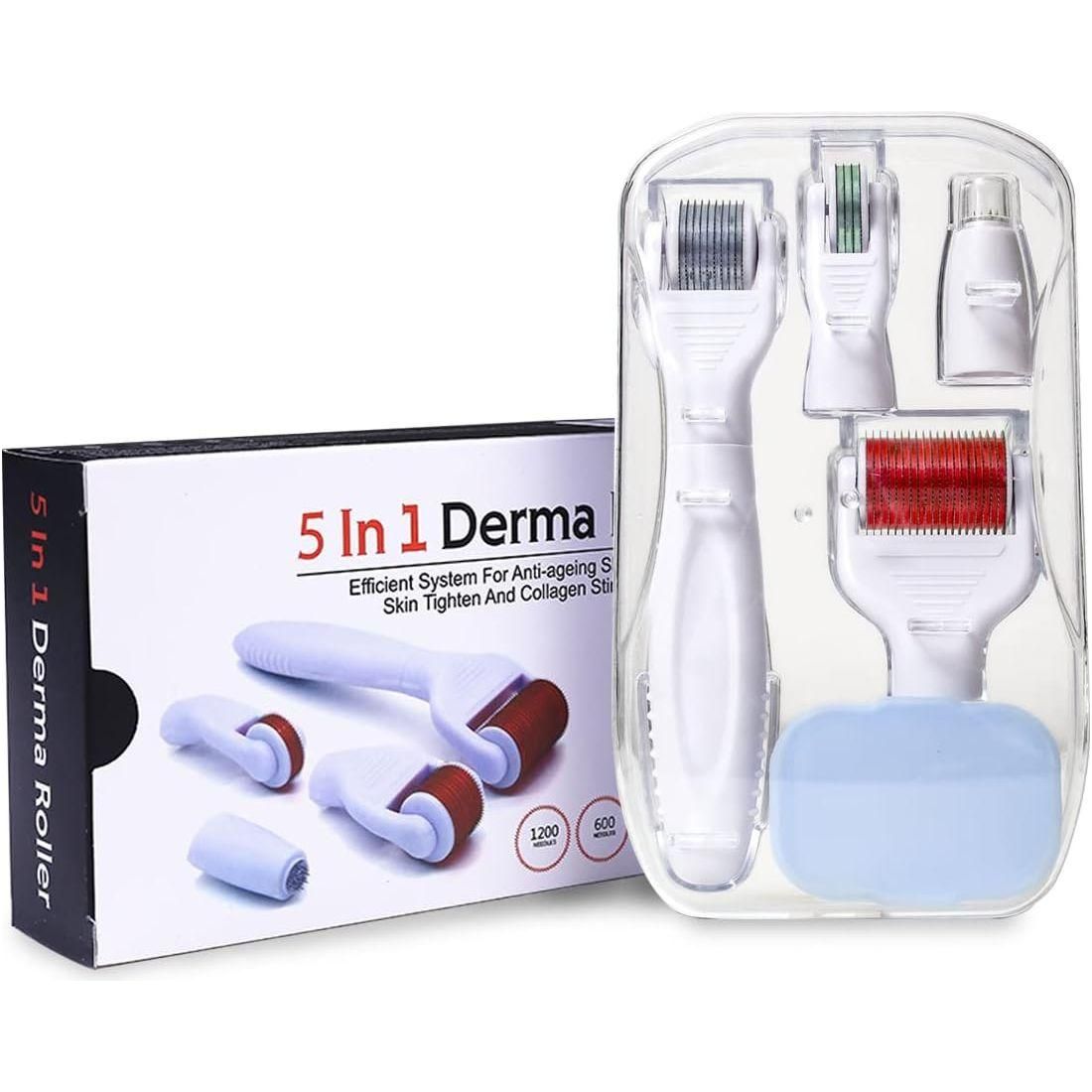 INCELLICE 5 in 1 Derma Roller Kit - DG International Ventures Limited