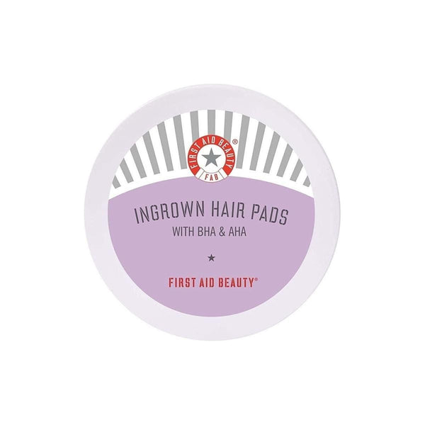 First Aid Beauty Ingrown Hair Pads with BHA & AHA – 28 Pads - Glam Global UKFirst Aid Beauty