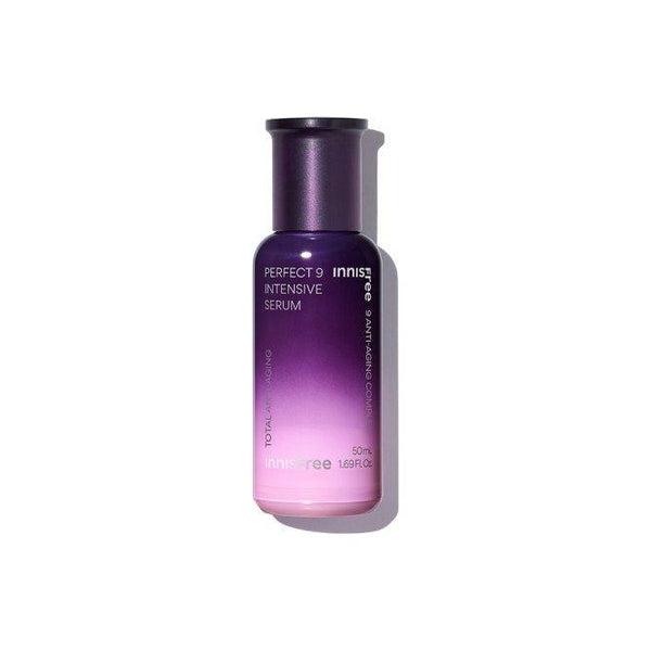 Perfect 9 Intensive Serum 50ml - Anti - Aging & Revitalizing Formula - Glam Global UKinnisfree