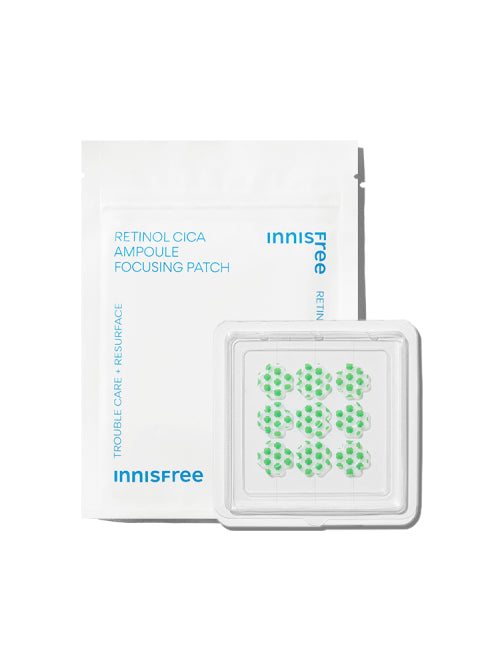 innisfree Retinol Cica Ampoule Focusing Patch 1ea/9 patches - Glam Global UK