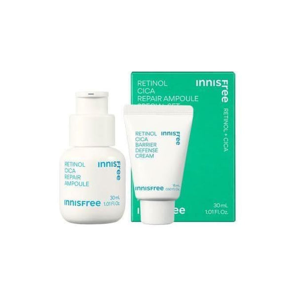 Innisfree Retinol Cica Repair Ampoule Special Set - Glam Global UKinnisfree