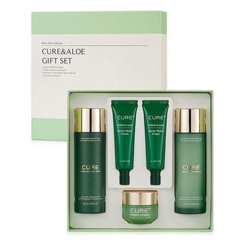 [KIM JEONG MOON Aloe] CURE & ALOE GIFT SET - Glam Global UK