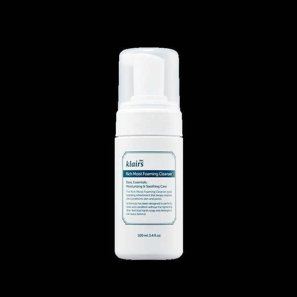 KLAIRS Rich Moist Foaming Cleanser 100ml - Glam Global UKKLAIRS