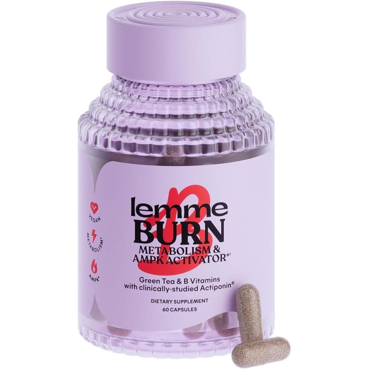 Lemme Burn - Metabolism + AMPK Activating Supplement - 60 Count - Glam Global UK
