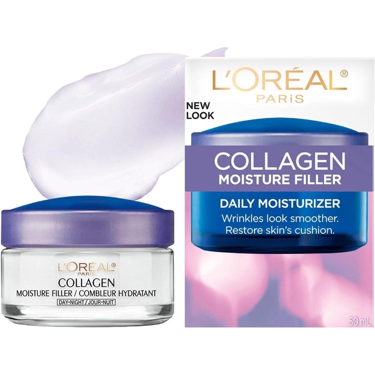 L'Oreal Paris Collagen Moisture Filler Day/Night Cream 1.7oz - DG International Ventures Limited